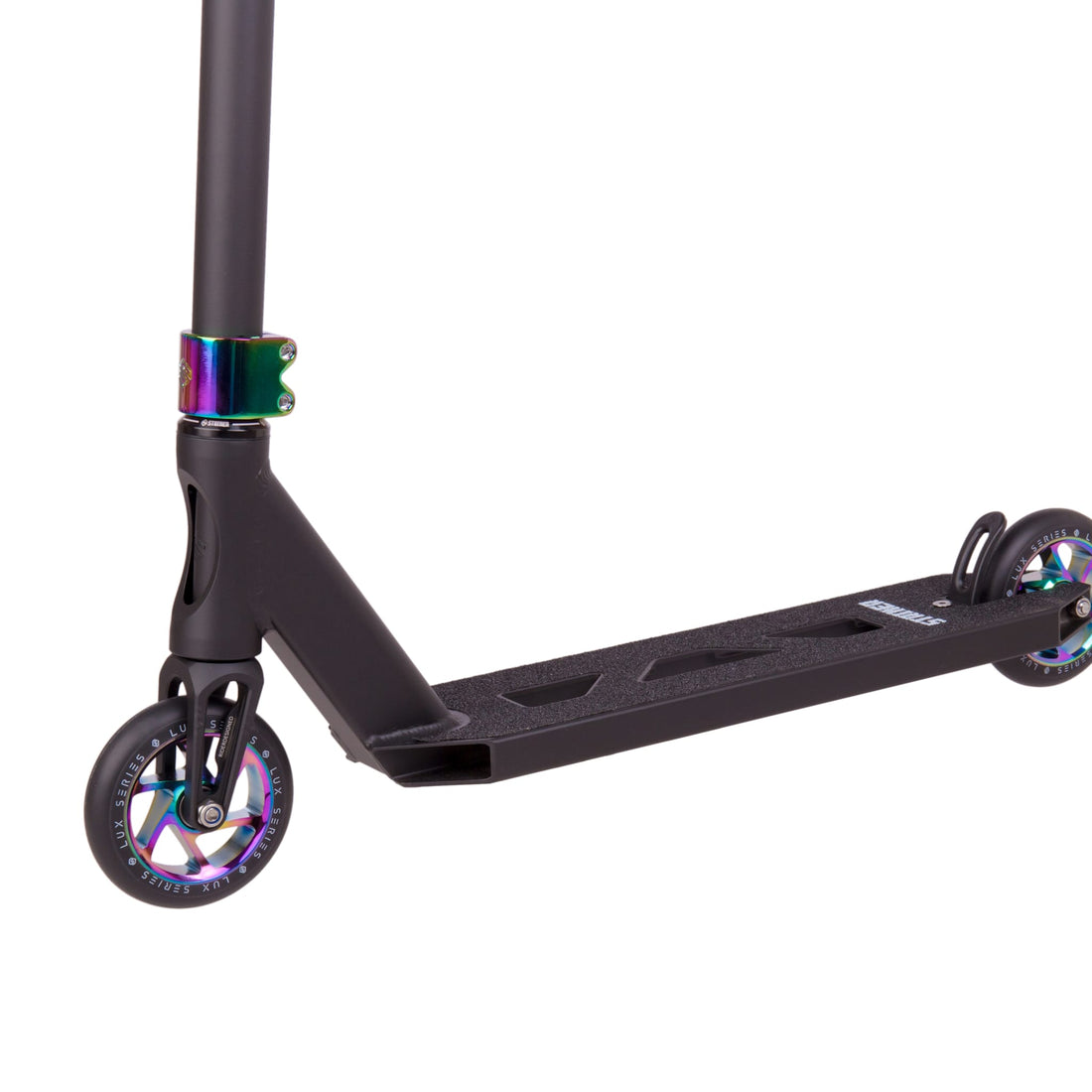 Striker Lux Trick Løbehjul - Black/Rainbow-ScootWorld.dk