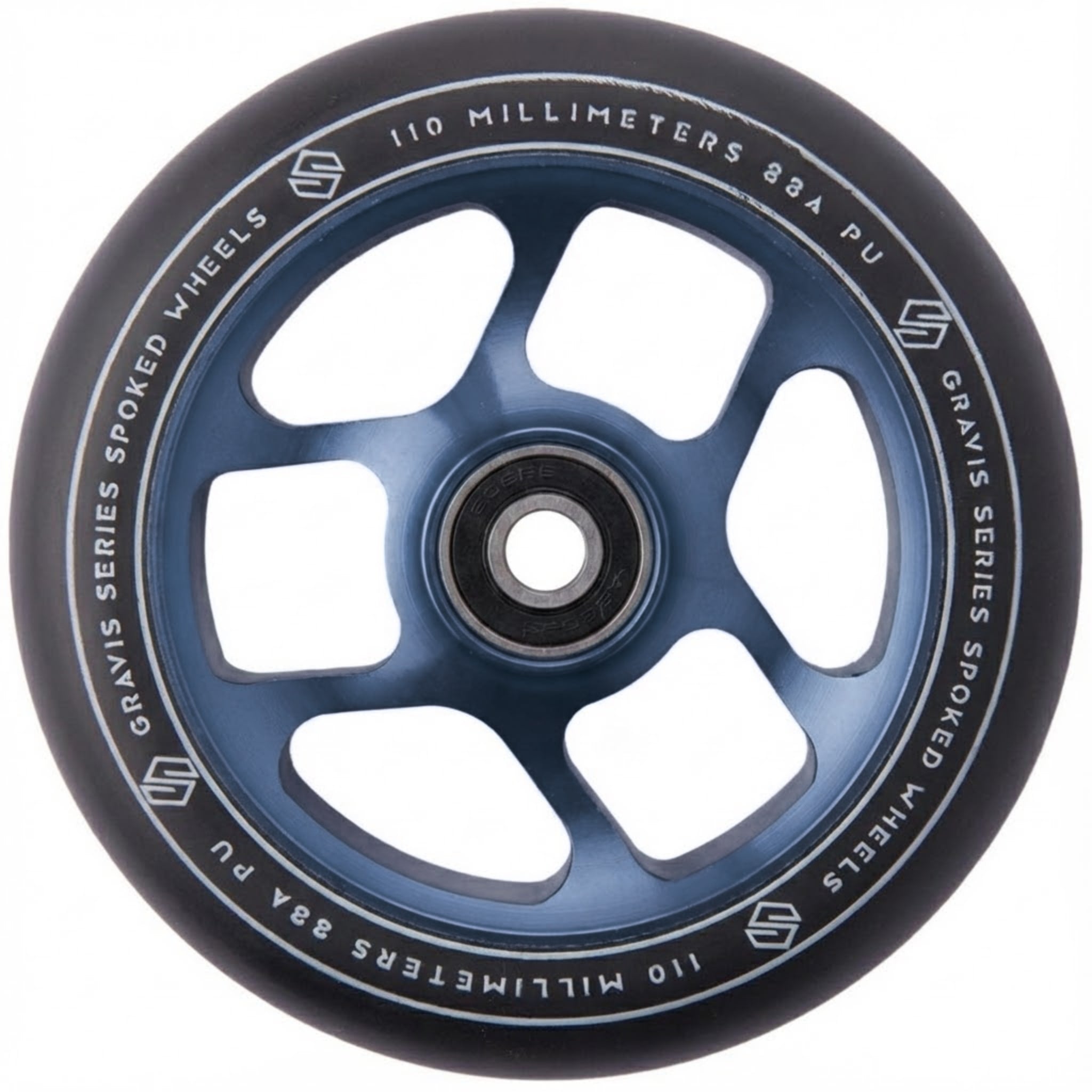 Striker Gravis Spoked 110mm Ruote til Monopattino - Midnight Blue