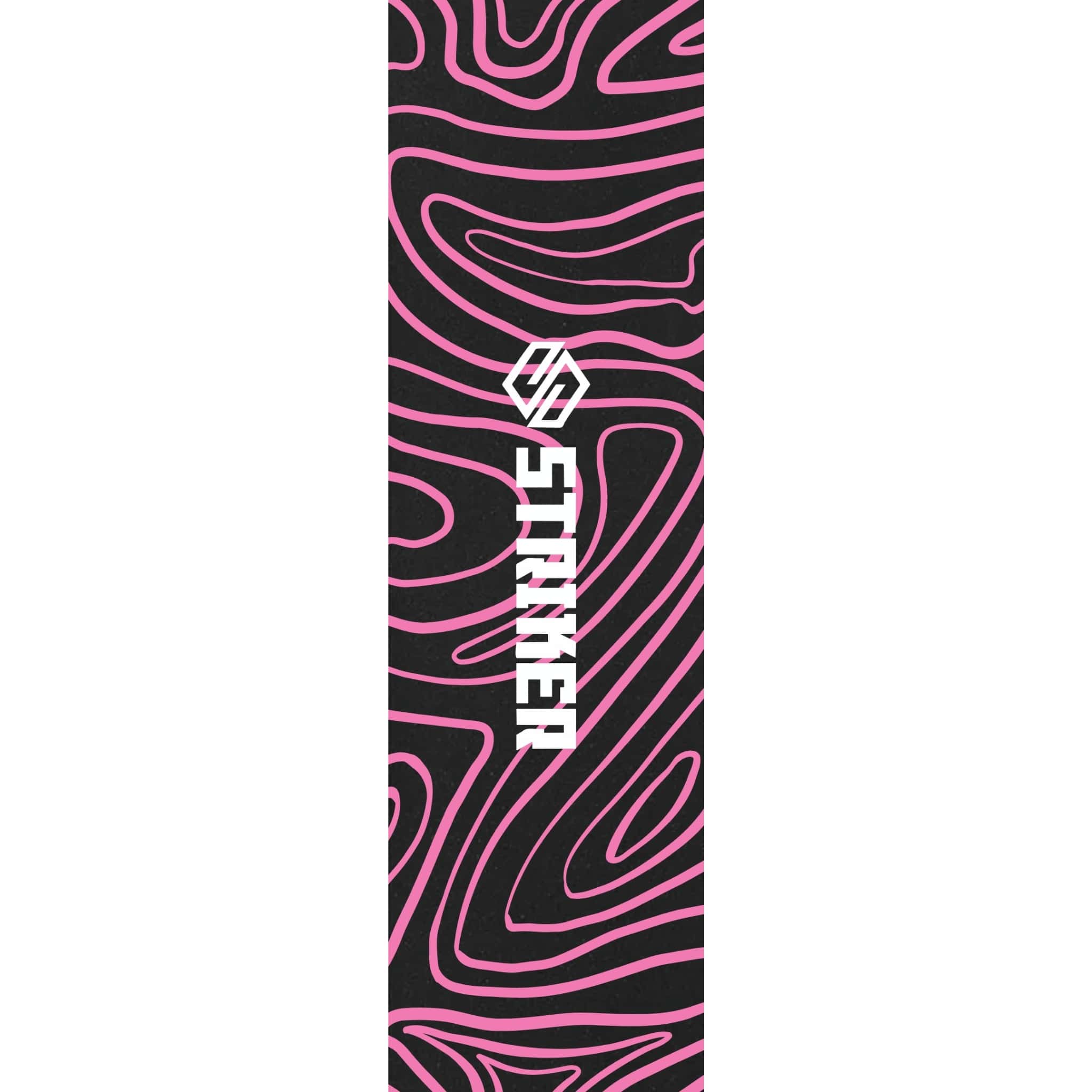 Striker 6.5" Griptape Til Løbehjul - Topo Swirl Pink-ScootWorld.dk