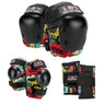 187 Killer Pads Jr. Set di Protezioni 6-Pezzi - Comic Multi