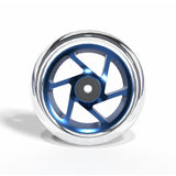 Striker Lux Spoked Clear PU 110mm Hjul til Løbehjul - Clear/Blue-ScootWorld.dk
