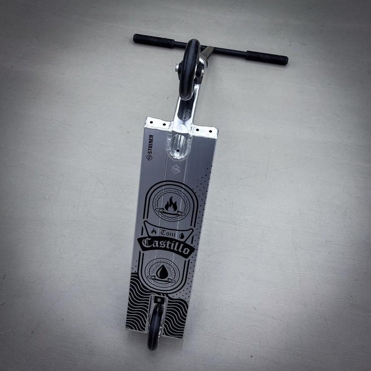 Striker Toni Street Black/Silver Custom Build - Black/Silver-ScootWorld.dk