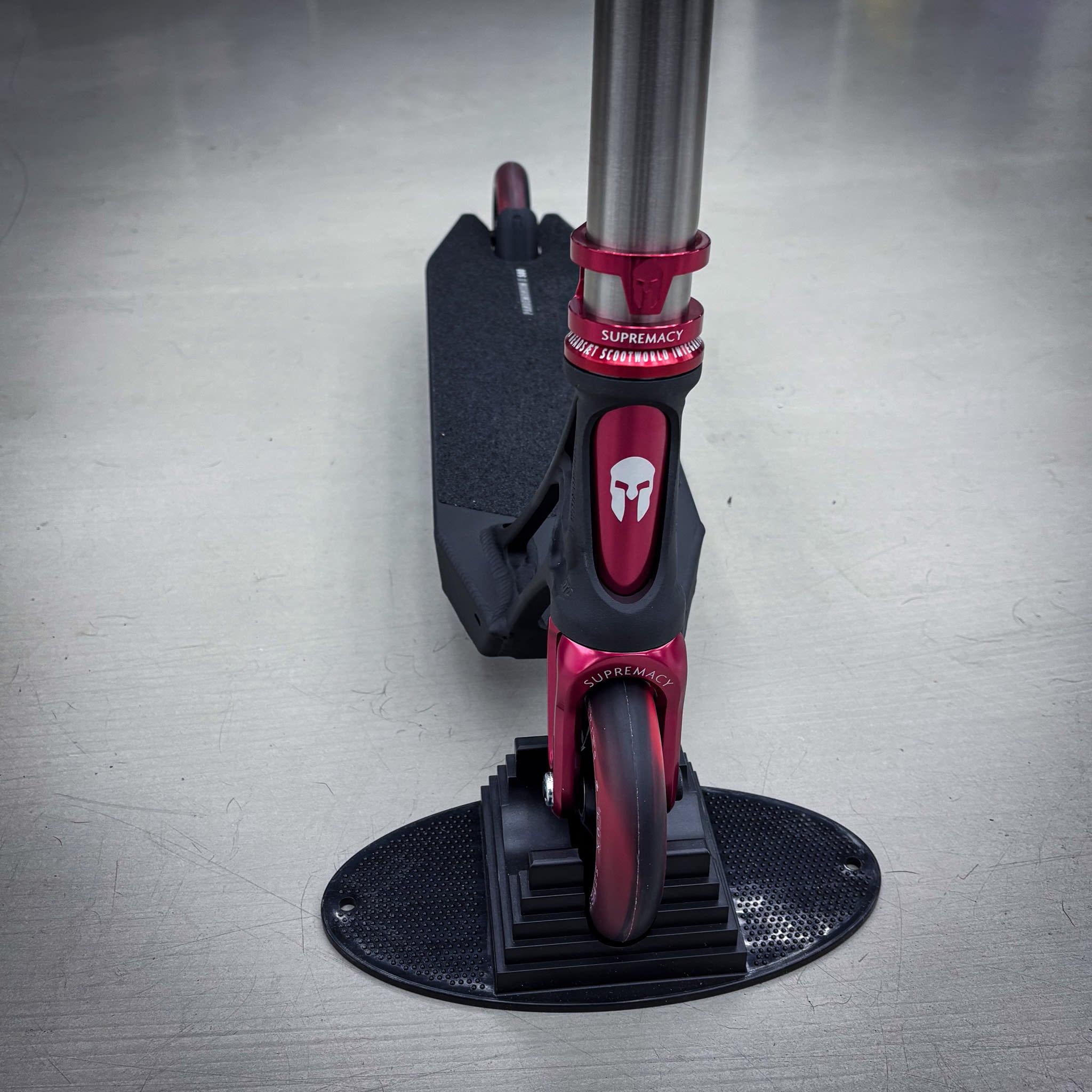 Striker Titan Pande Red Custom Build - Black/Red/Silver-ScootWorld.dk