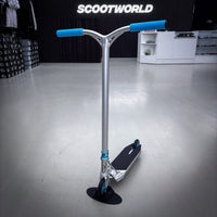 Striker Pande Silver Teal Custom Build - Silver/Teal-ScootWorld.dk