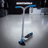Striker Ethic 460mm Silver Teal Custom Build - Silver/Teal-ScootWorld.dk