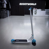 Striker Ethic 500mm Silver Teal Custom Build - Silver/Teal-ScootWorld.dk
