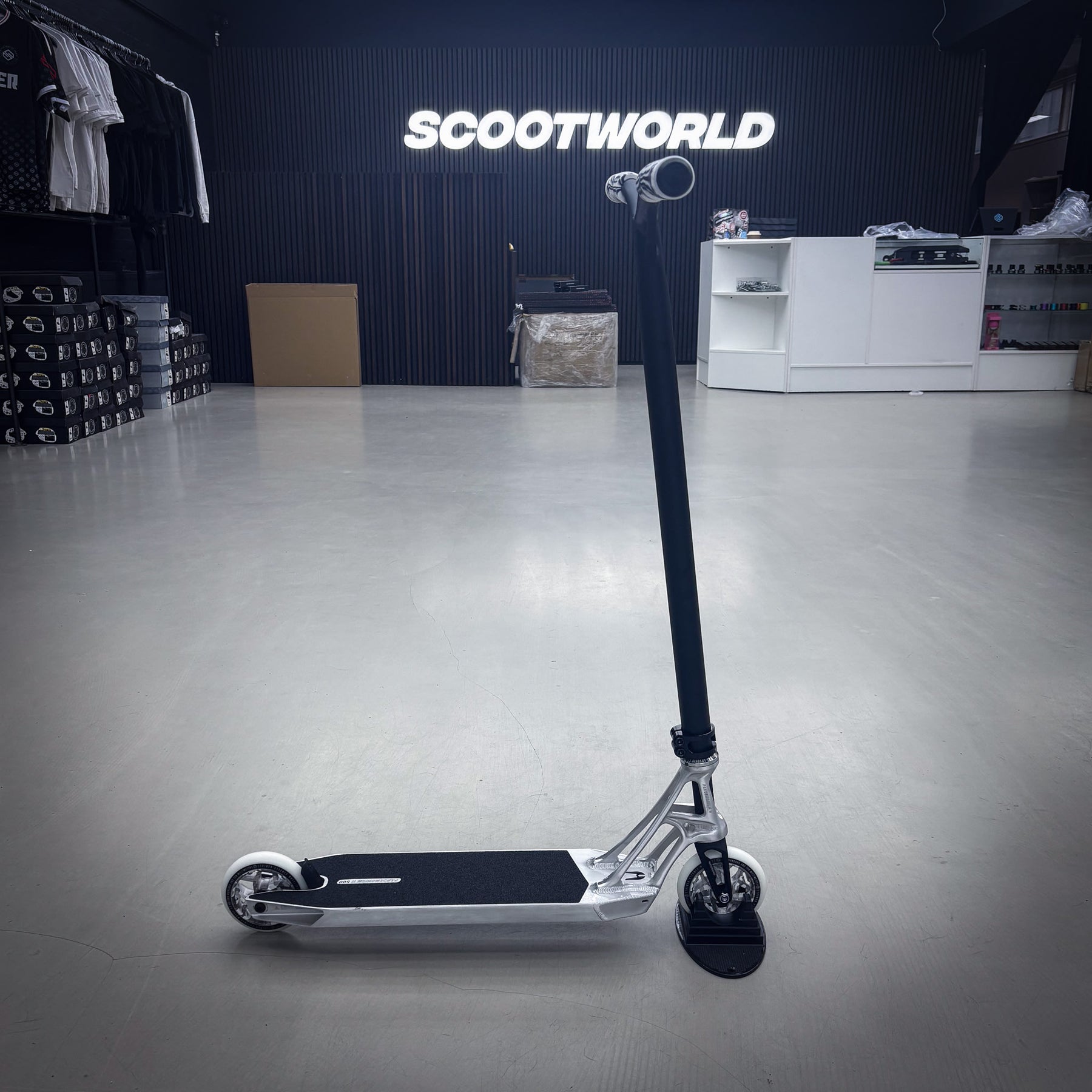 Striker Ethic Silver Custom Løbehjul - Silver/Black-ScootWorld.dk