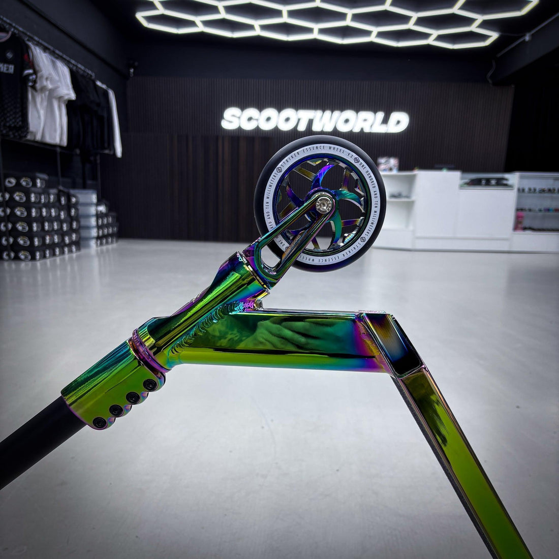 Striker Panda Rainbow Custom Løbehjul - Rainbow/Black-ScootWorld.dk