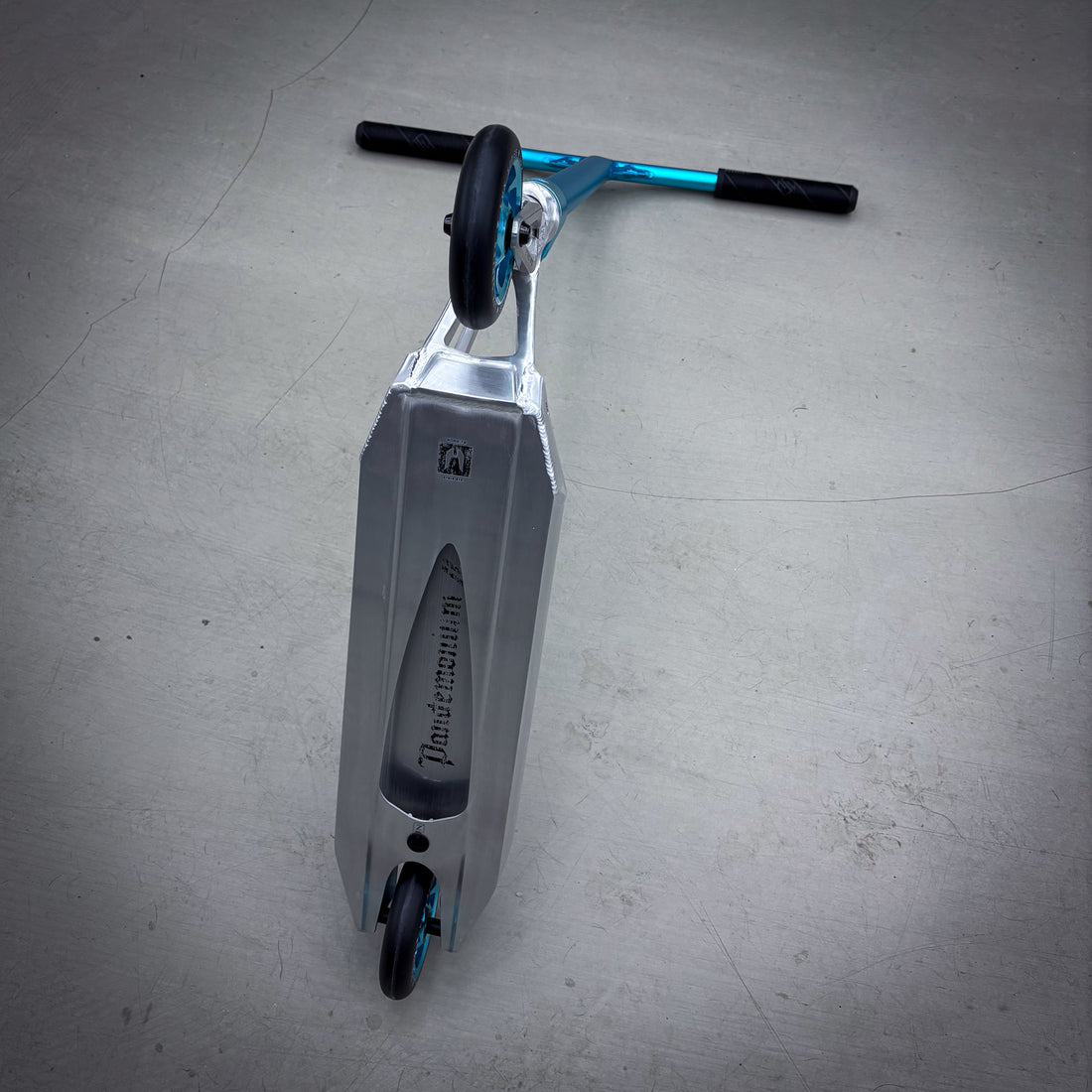 Striker Ethic Pande Raw/Teal Custom Løbehjul - Raw/Teal-ScootWorld.dk