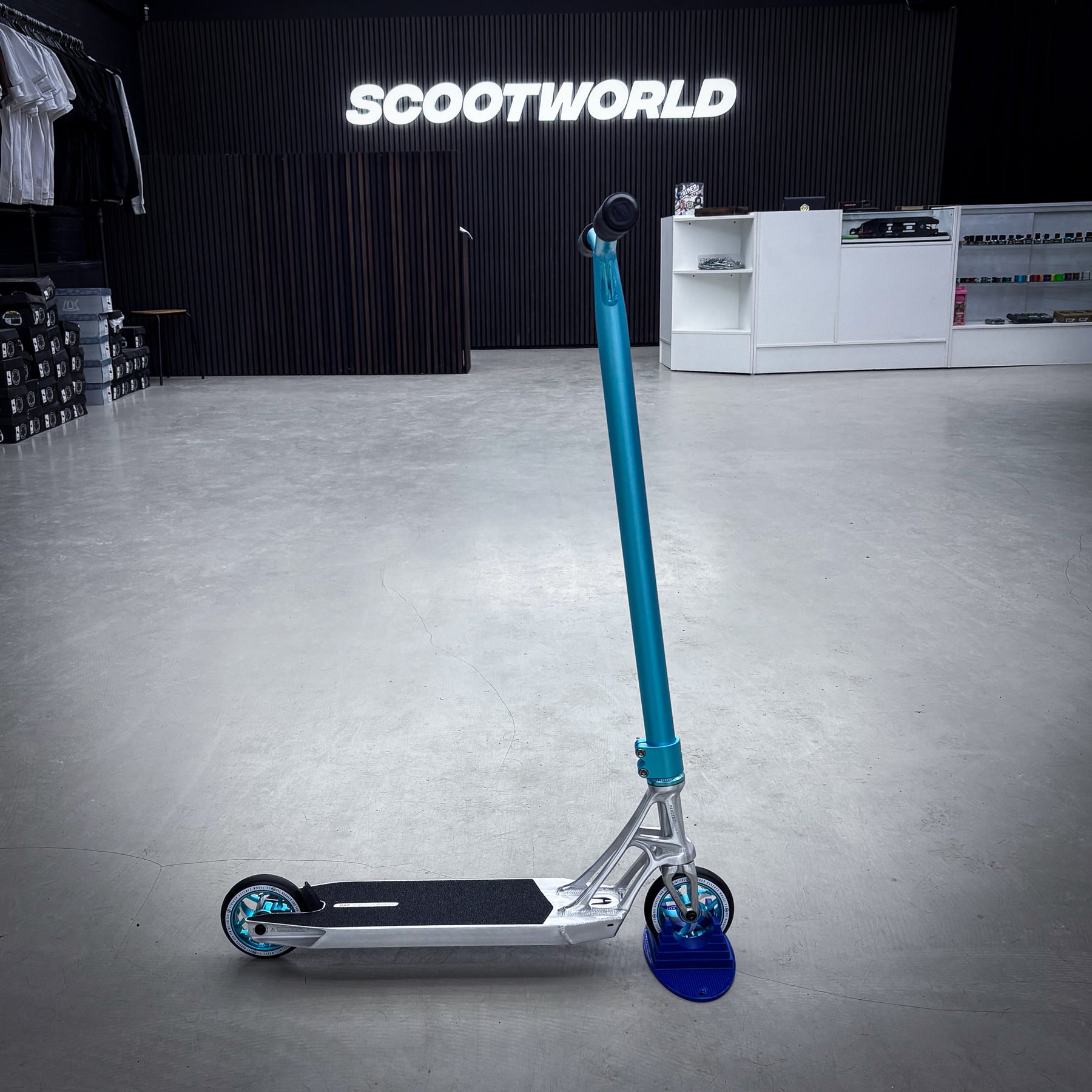 Striker Pande Raw/Teal Essence Custom Løbehjul - Raw/Teal-ScootWorld.dk