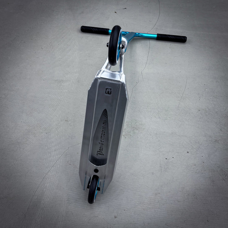 Striker Pande Raw/Teal Essence Custom Løbehjul - Raw/Teal-ScootWorld.dk