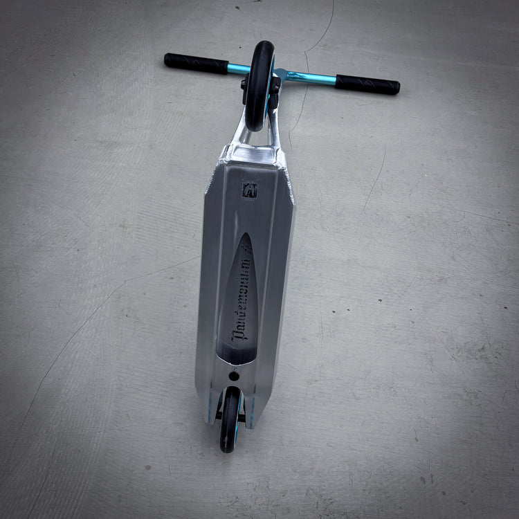 Striker Pande Raw/Teal/Black Custom Løbehjul - Raw/Teal/Black-ScootWorld.dk