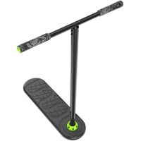 Indo Fusion Trampolin Løbehjul - Black/Green-ScootWorld.dk