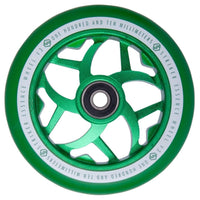 Striker Essence V3 Colorblast PU 110mm Hjul Til Løbehjul - Green-ScootWorld.dk
