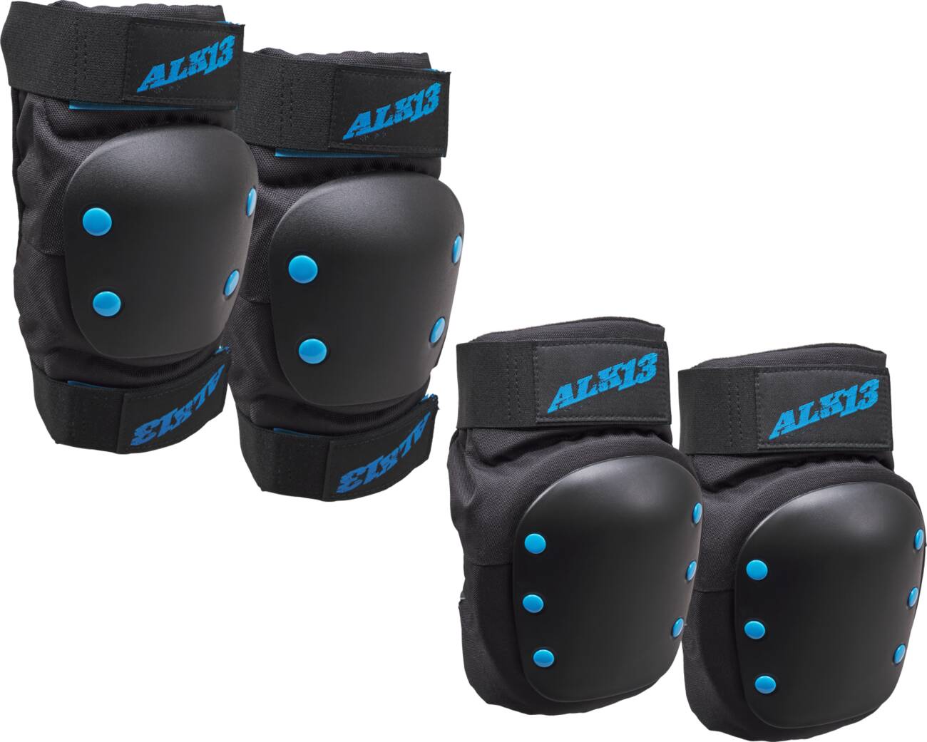 Alk13 Combo Pads - Black/Blue