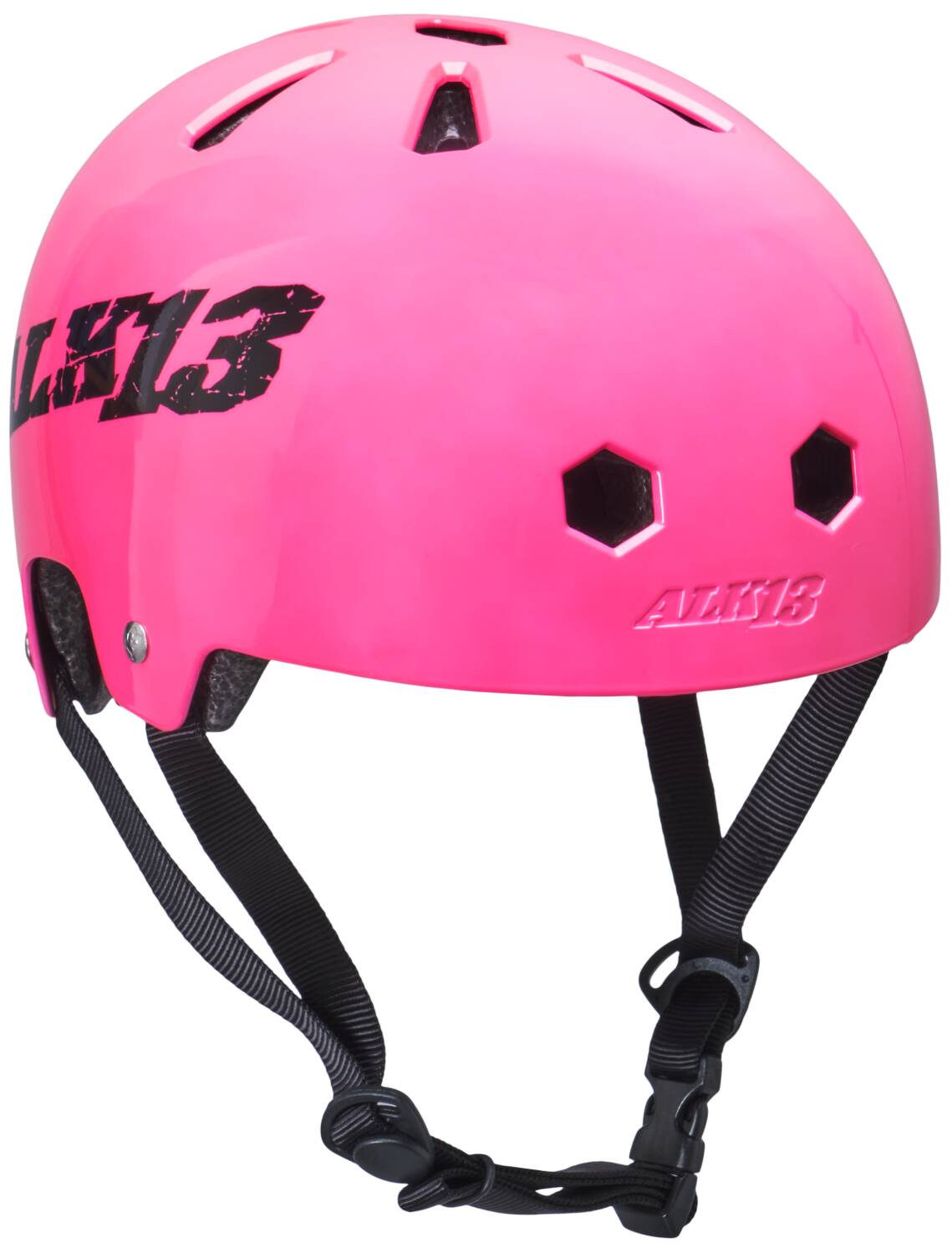 Alk13 Krypton Glossy Skaterhjelm - Pink