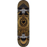 Blueprint Home Heart Skateboard completo - Black/Gold