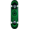 Blueprint Home Heart Skateboard completo - Black/Green