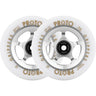 Proto Gripper Stunt Scooter Wheel 2-Pack - White/Raw