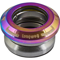 Longway Integrated Headset Løbehjul - Rainbow-ScootWorld.dk