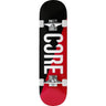 Core Split Skateboard completo - Red