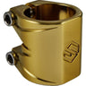 Striker Essence V2 Double Clamp til Monopattino - Gold Chrome