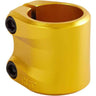 Tilt Sculpted Double Clamp Stunt Scooter Clamps - Gold