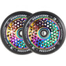 Root Honeycore 110mm Scooter Wheels 2-Pack - Rainbow