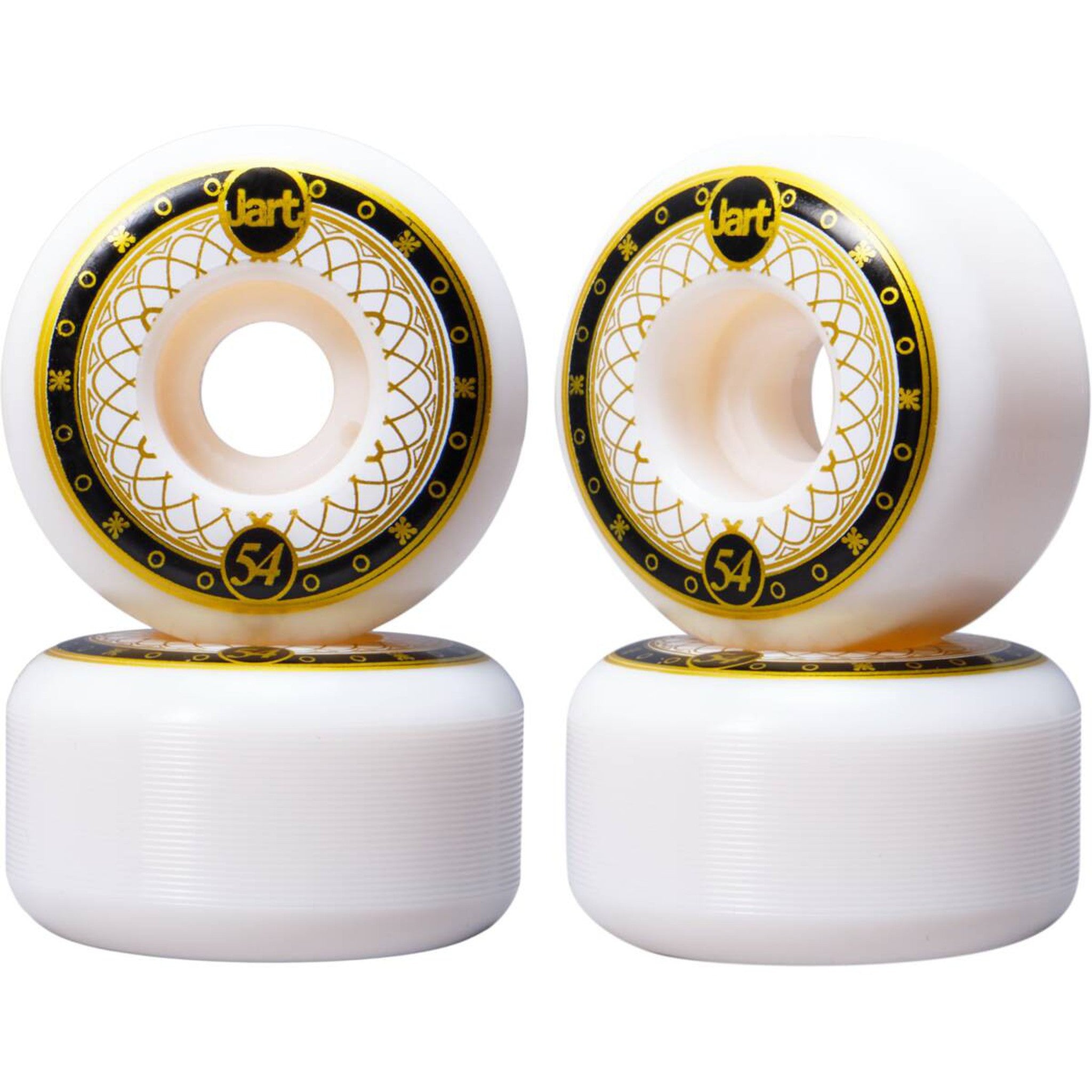 Jart Astral 102A Skateboard Hjul 4-Pak - White-ScootWorld.dk