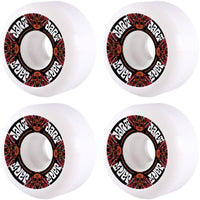 Jart Bondi 83B Skateboard Hjul 4-Pak - White/Black/Red-ScootWorld.dk