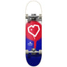 Blueprint Spray Heart V2 Skateboard completo - Red/Blue