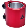 Trynyty Simple Double Clamp Til Monopattino - Red