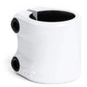 Tilt Sculpted Double Clamp Stunt Scooter Clamps - White