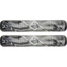 Striker Logo Impugnature til Monopattino Thick - Black/White