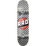 RAD Checkers Progressive Skateboard completo - Black/White