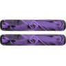 Striker Logo Scooter Grips - Black/Purple
