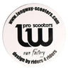 Longway Logo Adesivo Til Monopattino - Hvid