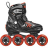 Roces Moody TIF Inline Roller Skates (Kids) - Black/Sport Red