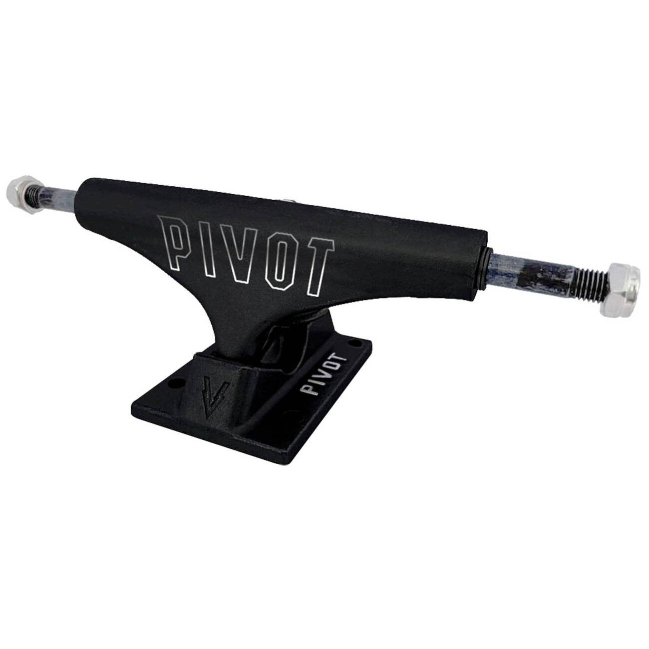 Pivot Logo Skateboard Truck - Matte Black-ScootWorld.dk