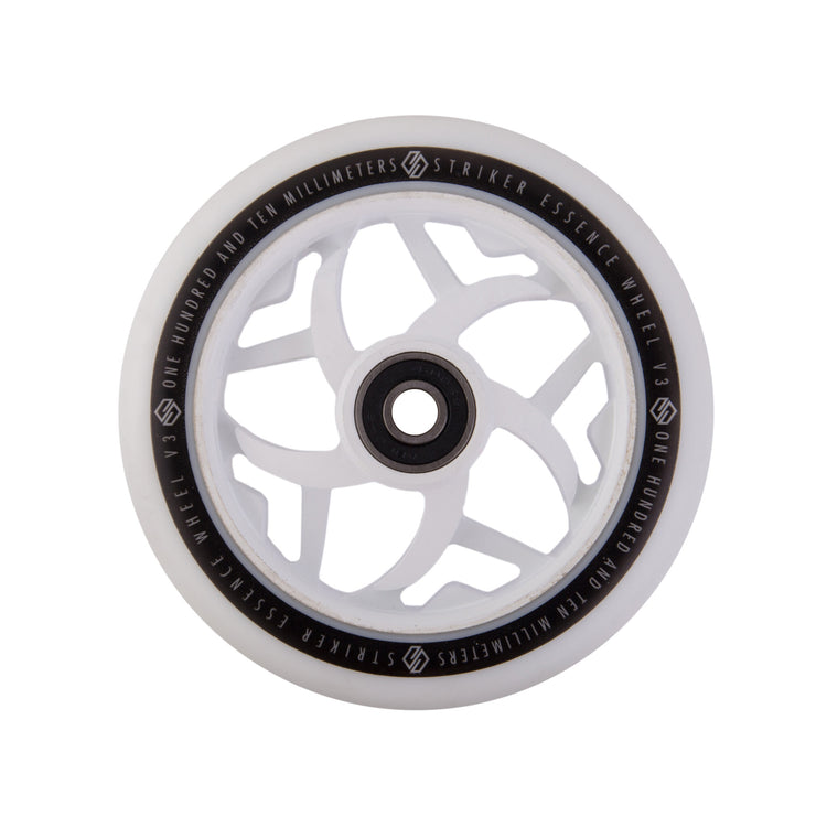 Striker Essence V3 Colorblast PU 110mm Hjul Til Løbehjul - White-ScootWorld.dk