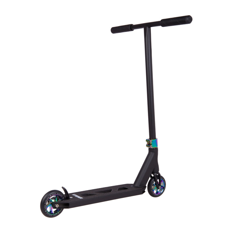 Striker Essential Stunt Scooter - Black/Rainbow