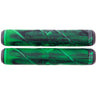 Striker Logo Impugnature til Monopattino Thick - Black/Green