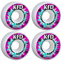 KFD Blast Skateboard Hjul 4-Pak - Pink-ScootWorld.dk