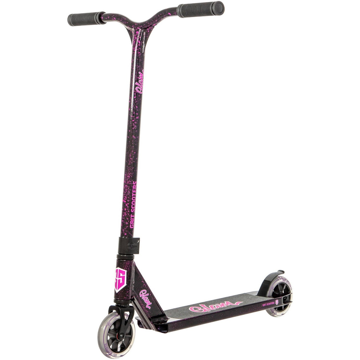 Grit Glam Trick Løbehjul (Marble Black/Pink) - Marble Black/Pink-ScootWorld.dk