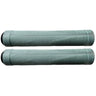 Trynyty Swirl Stunt Scooter Grips - Grey/Transparent