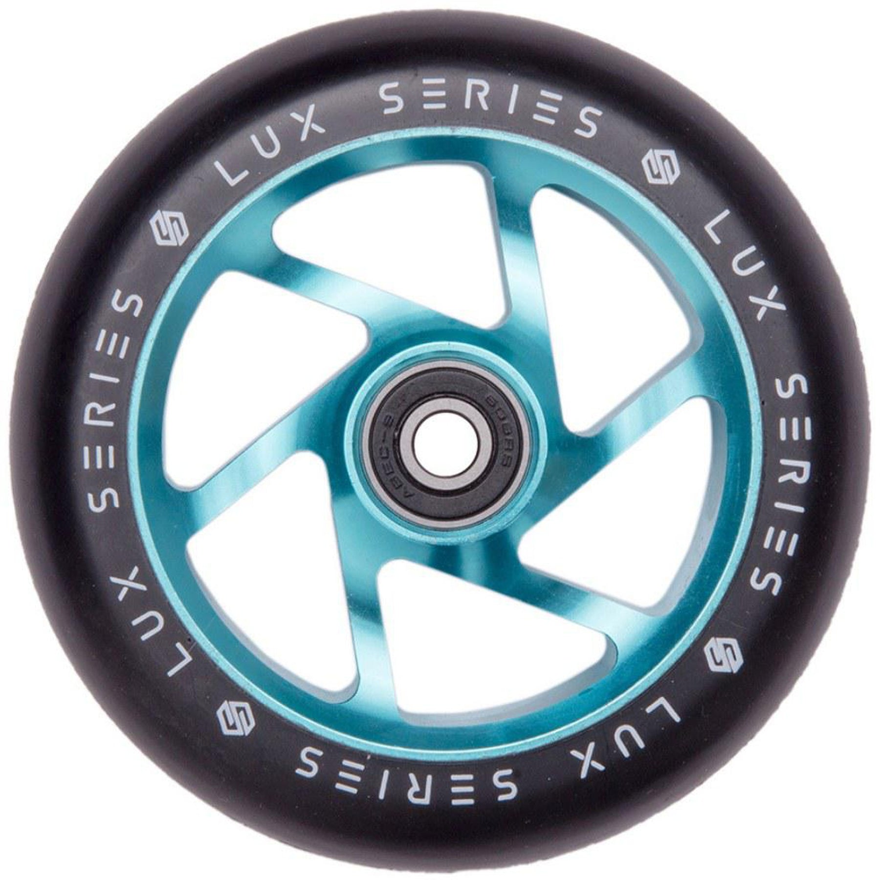 Striker Lux Spoked 100mm Hjul til Løbehjul - Teal-ScootWorld.dk