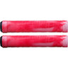 Trynyty Swirl Stunt Scooter Grips - Red/Transparent